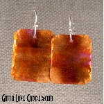 Flame-Colored Earrings