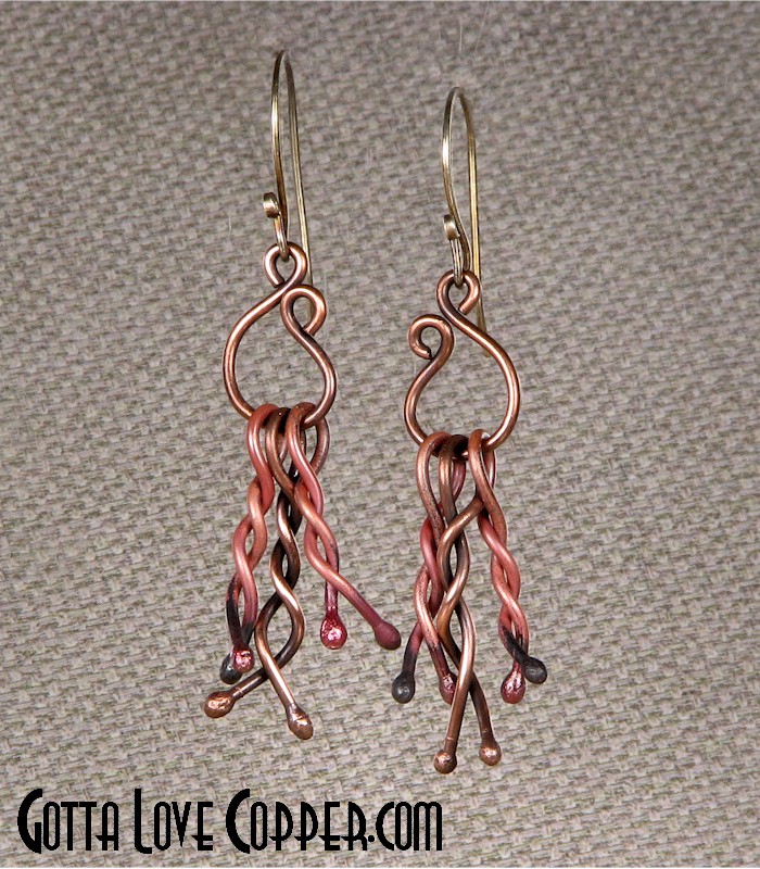 Twisted Wire Earrings