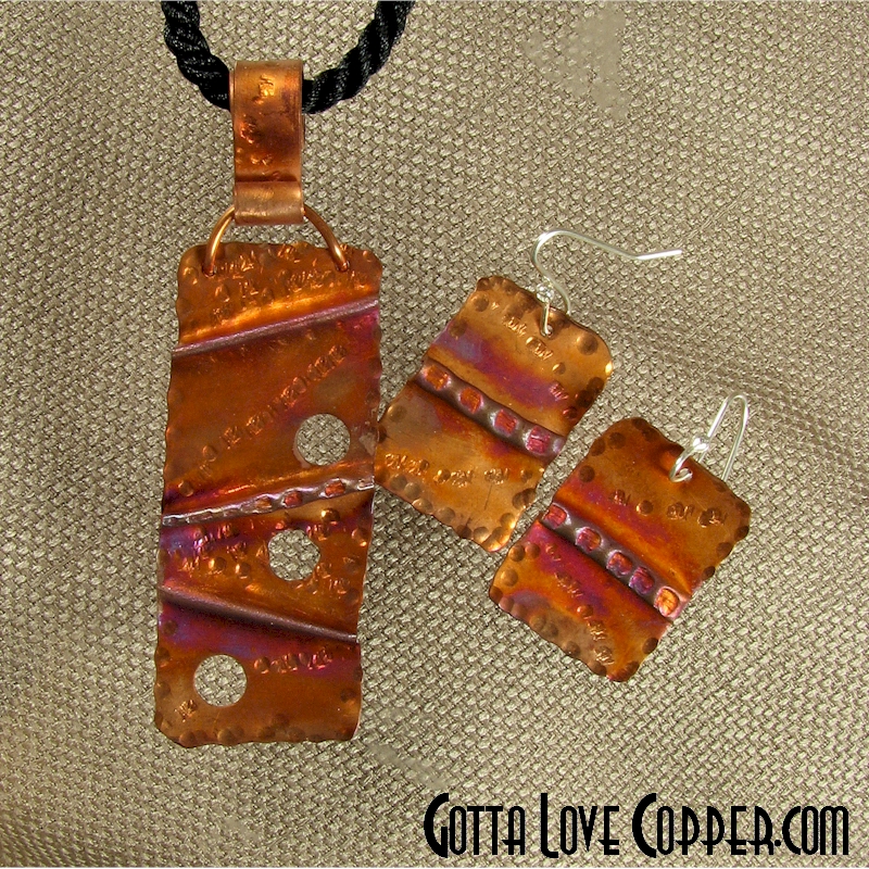 Pendant & Earrings Set