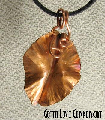 Dogwood Leaf Pendant