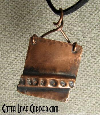 Offbeat Square Pendant