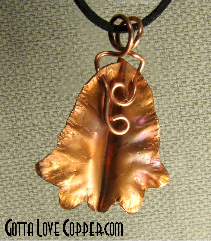 Fantasy Leaf Pendant