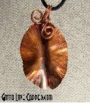 European Beech Leaf Pendant