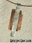 Silver and Copper Pendant