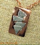 Pendant with Silver Accents