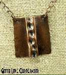 Folded Plate Pendant