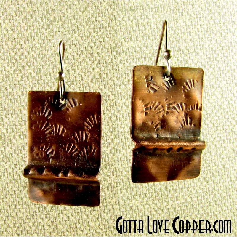 Folded Earrings